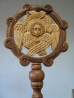 Wood Crozier Polish Staff Crosier Bishop Quality Craftsmanship 72  Christmas O