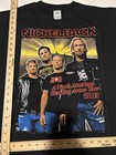 Vintage Nickleback Concert 2007 Tour Shirt Black Size Large