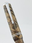 Vintage Amica Italy  Celluloid Fountain Pen Made By Aurora  5 Med Flex Nib