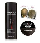 Efficient Keratin Hair Building Fibers Powder Concealer Dark Brown 28g   0 99oz