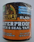 Gorilla 4612502 4 In X 10 Ft Waterproof Patch   Seal Tape Black