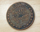 1915 Missouri-kansas-texas Railroad Mkt United We Stand Token 5 4g 25mm