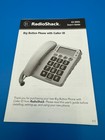 Vintage Radioshack Big Button Corded Phone Model 43-3901 Bt7 Large Buttons