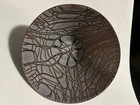 H  Edward Winter Signed Hammered Copper Enameled Bowl Dish Mcm Vintage