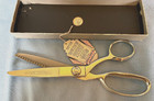 Vintage Wiss Model C Chrome Plate Pinking Shears Scissors W  Original Box