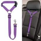 1 Pack Dog Seat Belt Adjustable Dog Car Seatbelts Pet Vehicle Safety Harnesses 