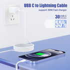 Fast Charger Usb C Type-c Cord Charging Cable For Iphone 14 13 12 11 Pro Max Xr