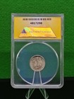 90  Silver 1940 Au58 Mercury Dime 10c Anacs Uncirculated Certified