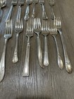 Pottery Barn Vintage Hotel Silver 46 Piece Flatware Set