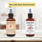 Pura D or Dor Organic Rose Water Toner 100  Pure For Anti-aging Skin   Hair  4oz