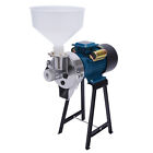 Commercial Electric Grain Mill Grinder Wheat Cereals Flour Mill Grinder W funnel