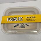 Peanuts  Snoopy   Lucy Food Storage 32 Oz Stoneware W pressure Lid Brand New