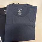 True Classic 4 Pack Crew Neck T Shirts Short Sleeve Size L Grey white navy black