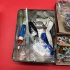 Vintage Sewing Supplies Lot Thread   Pins And More  