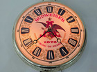 Vintage Budweiser 1876 King Of Beers Grandfather Pocket Watch Clock