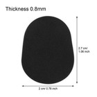 Boao 32 Pieces Saxophone Mouthpiece Cushion 0 8 Mm Alto Tenor Black 