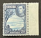 Travelstamps  1938-1951 Bermuda Stamps Scott  120b - 2 1 2d Kgvi Mint Mnh Og