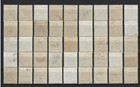 British Mandate 1920 - 1921 Study Selection Of 45 Mint Never Hinged  H    No Gum