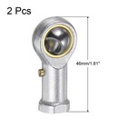 2pack Phsb5 Female Rod End 5 16  Bore And 5 16-24 Right Hand Thread Jam Nut