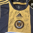 Adidas Philadelphia Union 13 14 Mls Soccer Jersey Climacool Signed Men   s L