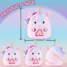 Big Sister Unicorn Plush Toy - 8  Pink Stuffed Animal Gift For Girls