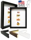2-3 16  Black Shadow Box Picture Frame 11x14 12x18 16x20 24x36 30x40 36x36  