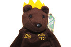 Salvino s Bamm Beano   s Mark Mcgwire 25 Brown 1998 Stuffed Animal Plush Toy Small