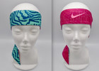 Nike Dri-fit Head Tie Youth Unisex Reversible Fireberry tropical Twist sunset