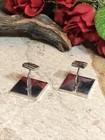 30  Vintage 925 Sterling Silver Square Textured Cuff Links  3 4  X 3 4   17 4g