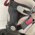K2 Skate Youth Raider Inline Durable Adjustable Skates Sz 1-5   Gray red  Abec 3