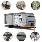 Rv Covers Upgraded 8 Layers Top Camper Cover Windproof Travel Trailer Rv Cover