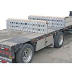 8  X 20  Step Deck Trailer Ramps 23 500 Lb Double Pin-on Ends 23-20-096-02-02-l