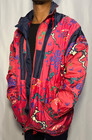 Vintage Jeantex Abstract Pattern Men s Windbreaker