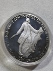 1974 American Revolution Bicentennial Silver Medal John Adams