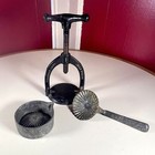 Antique Landers  Frary Clark Cast Iron Juice Press Columbia Meats New Britain Ct