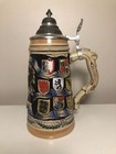 German Beer Stein Hand Painted Limited Edition Zuller   Born Made In Germany
