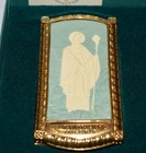 Vatican Library Collection St Patrick Rosary Prayer Jeweled Trinket Box Nib  4