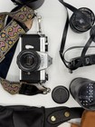 Pentax Honeywell Spotmatic Slr Camera With  Extra Lenses  Leather Bag   Strap