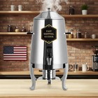 Hot Drink Dispenser  13l 3 5 Gallon Stainless Steel Coffee Urn With Fuel Tray