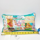 2026 Walt Disney World Parks Vintage Park Maps   Brochure Icons Throw Pillow New