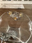Arthur Court Designs On Crystal Ice Bucket  W scoop
