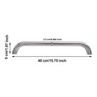 2x Bathroom Shower Grab Bar Handle Safety Hand Rail Support Bar Stainless Steel