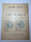 1883 British Isles Map Fm 1883 Handy Atlas Of The World See Description