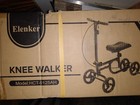 Elenker Deluxe All-road Knee Walker Steerable Medical Scooter Crutch Alternative