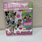 Disney Minnie Mouse Baby Girl Briefs Size 2t 3t 3 Pack New