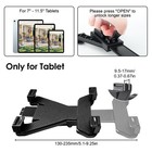 7-11 5  Tablet Ipad Mount Holder For Mic Stand Treadmill Peloton Bike Handlebar
