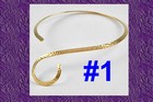 Jewelry Choker Necklace Pendant Collar Gold Silver Plated Rope Pendant Trendy