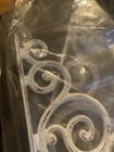 Corbel White Wrought Iron 12   x10    Pair  2 