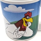Vtg 90s Looney Tunes Foghorn Leghorn Ah Say Son Coffee Mug Cup Wb Studio Store