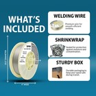 Flux Core Welding Wire E71t-1c  035      33 Lb    Gas-shielded Mig Wire